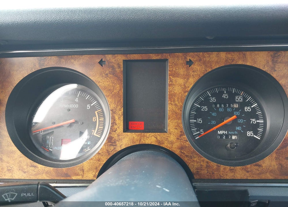 1988 FORD BRONCO II VIN: 1FMCU14T6JUC65149