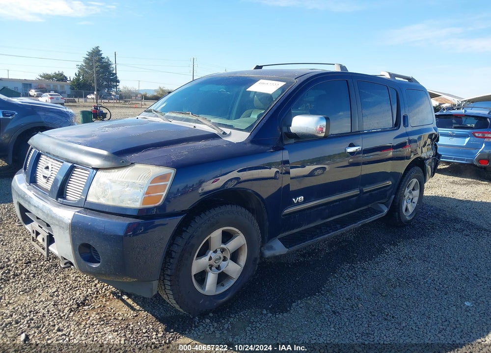 2006 NISSAN ARMADA SE VIN: 5N1AA08B06N706903