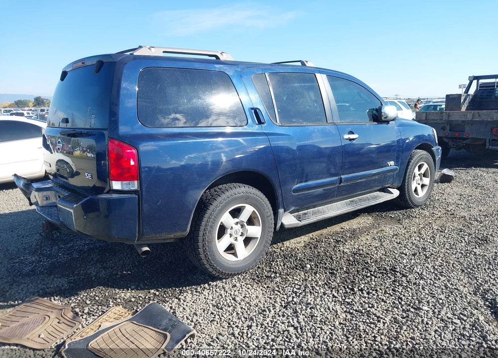 2006 NISSAN ARMADA SE VIN: 5N1AA08B06N706903