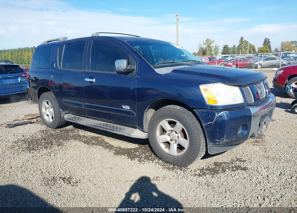 2006 NISSAN ARMADA SE VIN: 5N1AA08B06N706903