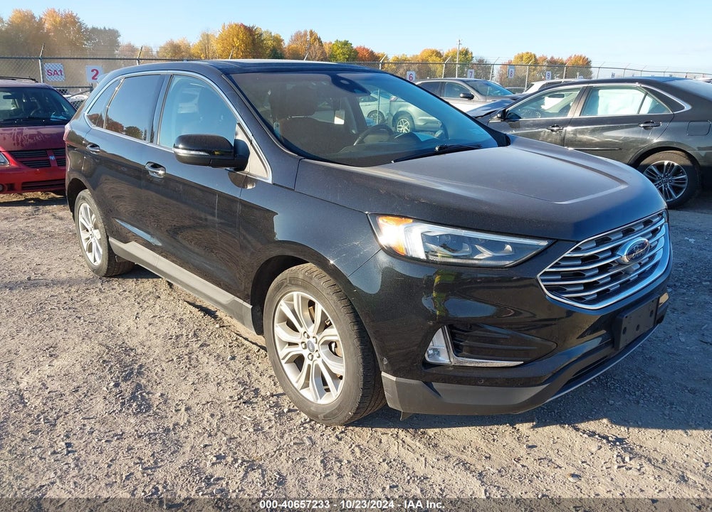2019 FORD EDGE TITANIUM VIN: 2FMPK4K93KBC45190