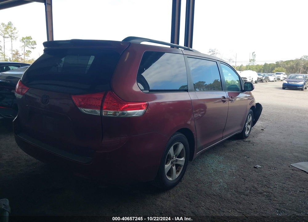 2011 TOYOTA SIENNA LE V6 VIN: 5TDKK3DC3BS062095