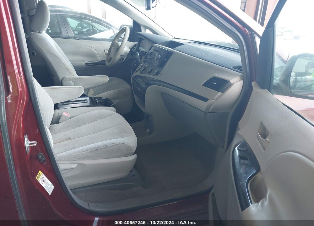 2011 TOYOTA SIENNA LE V6 VIN: 5TDKK3DC3BS062095