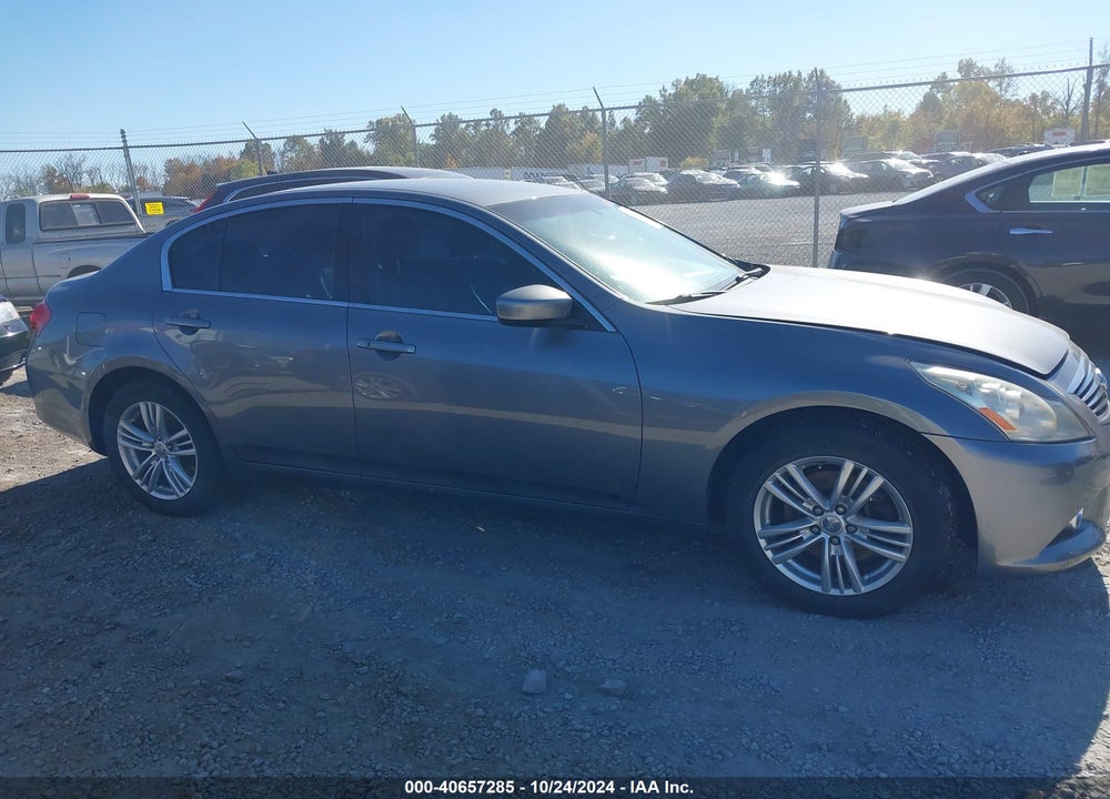 2011 INFINITI G37X VIN: JN1CV6AR9BM403097