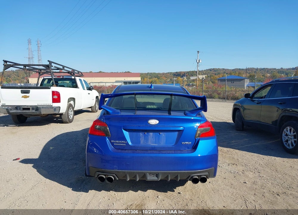 2015 SUBARU WRX VIN: JF1VA1A68F9806755