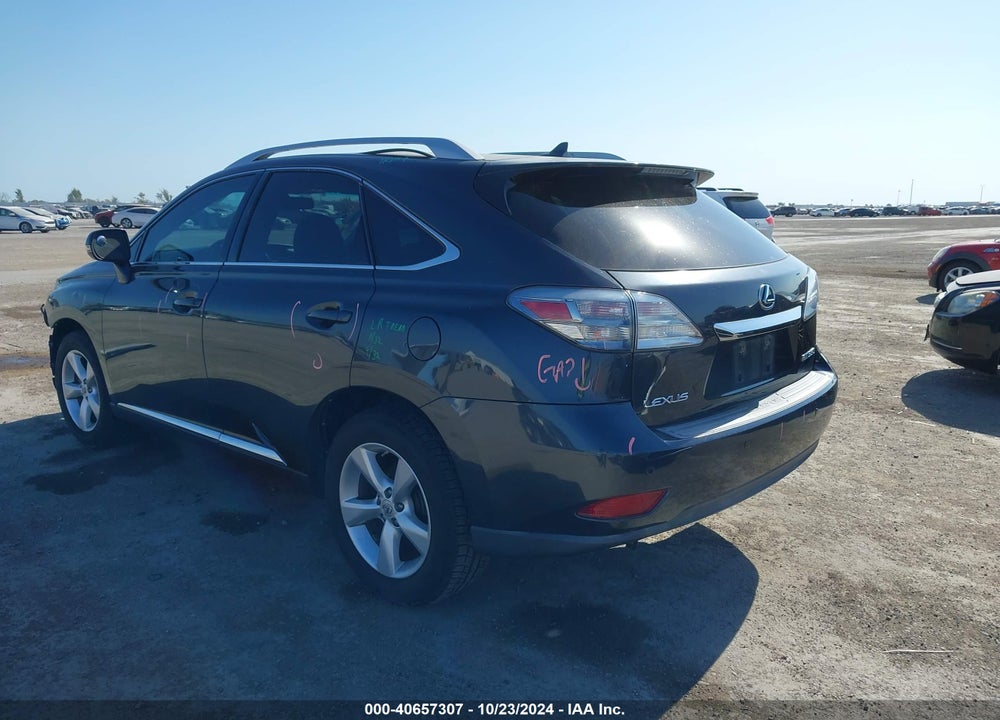 2010 LEXUS RX 350 VIN: 2T2BK1BA0AC040547