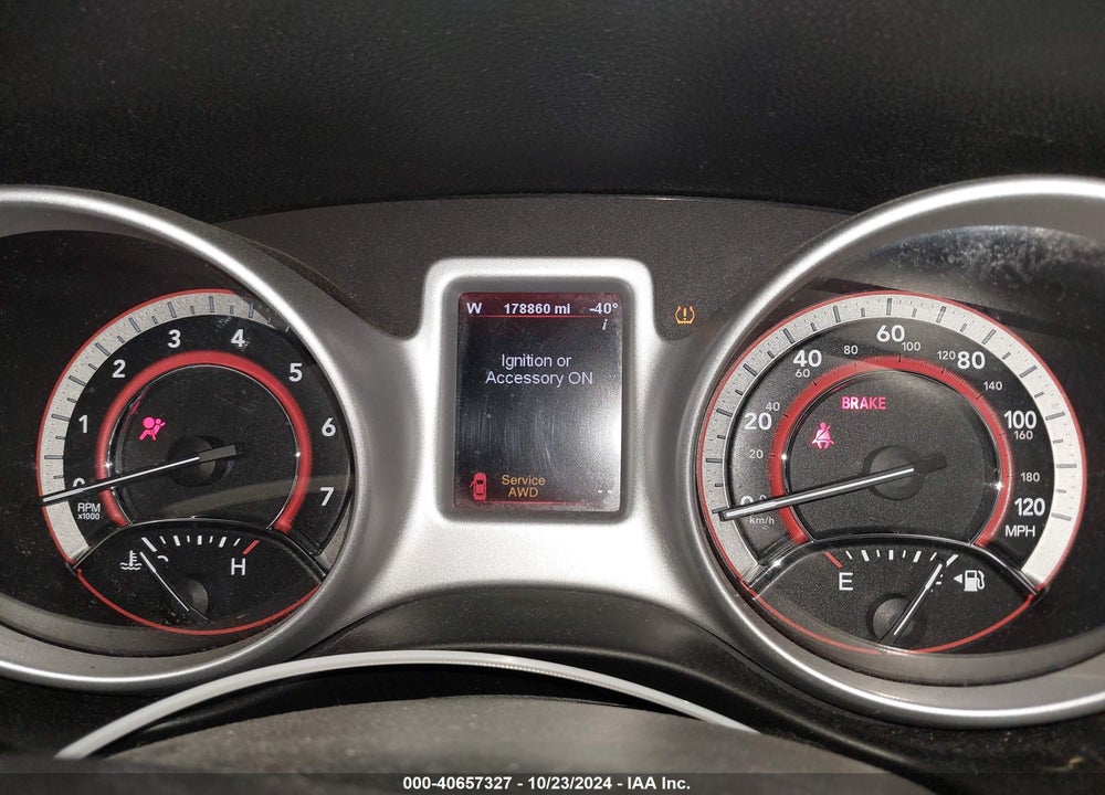 2011 DODGE JOURNEY MAINSTREET VIN: 3D4PH1FG7BT537829