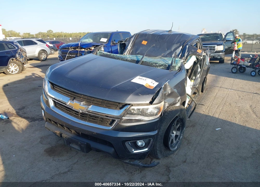 2017 CHEVROLET COLORADO LT VIN: 1GCGTCEN6H1294201