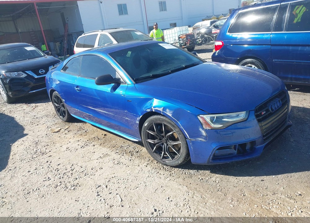 2015 AUDI S5 3.0T PREMIUM PLUS VIN: WAUCGAFR0FA022858