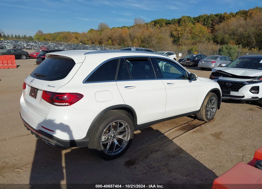 2022 MERCEDES-BENZ GLC 300 4MATIC SUV VIN: W1N0G8EB7NV389629