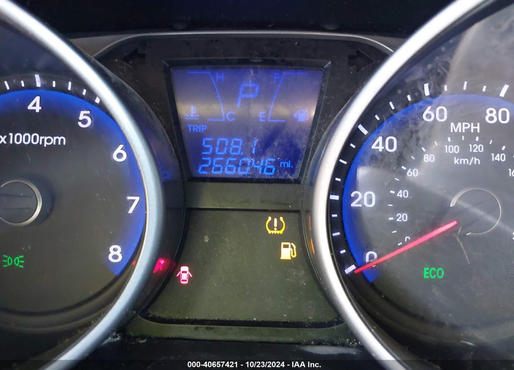 2012 HYUNDAI TUCSON GLS VIN: KM8JU3AC4CU321311