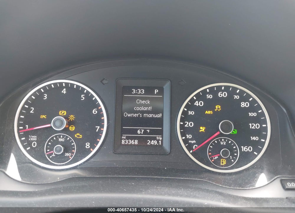 2013 VOLKSWAGEN TIGUAN SEL VIN: WVGAV3AX5DW593341
