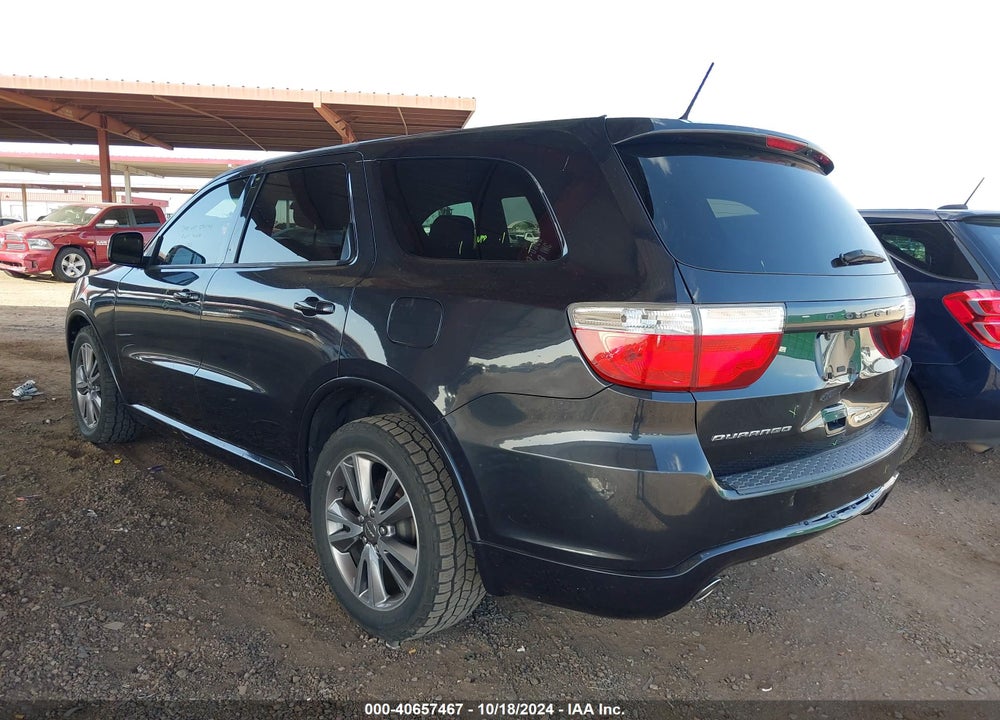 2013 DODGE DURANGO SXT VIN: 1C4RDHAG8DC662015
