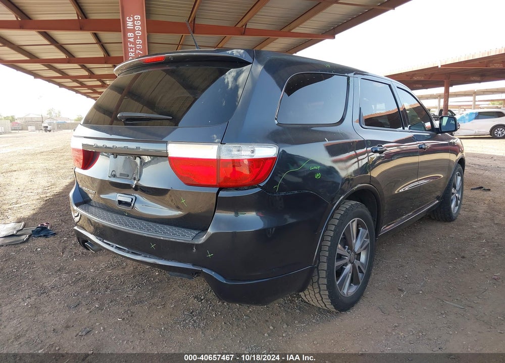 2013 DODGE DURANGO SXT VIN: 1C4RDHAG8DC662015