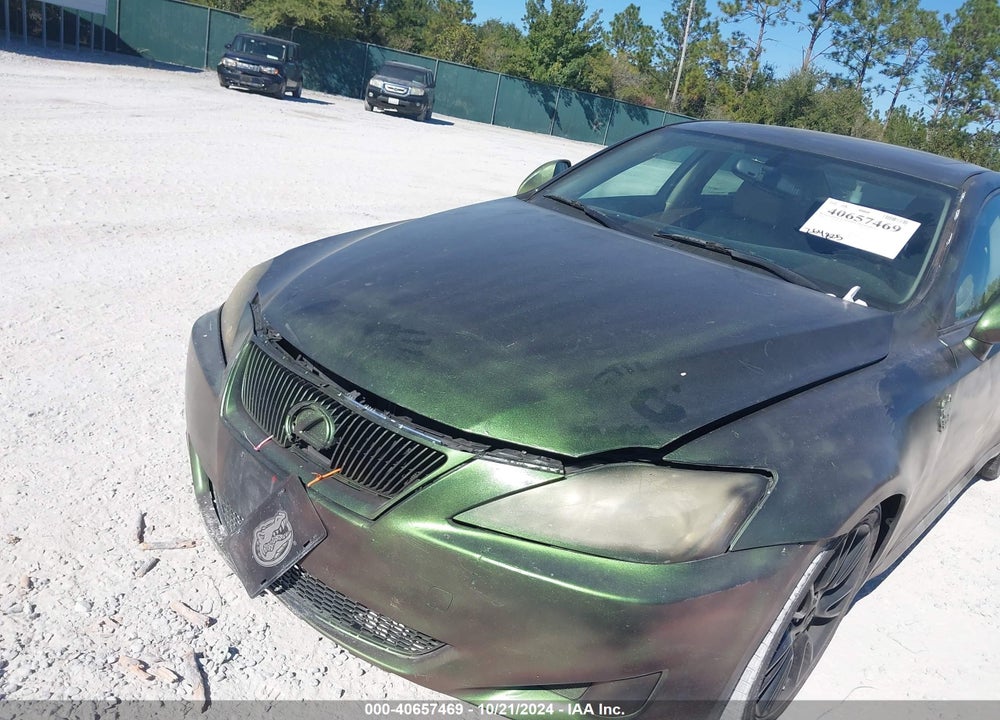 2008 LEXUS IS 250 VIN: JTHBK262685059056