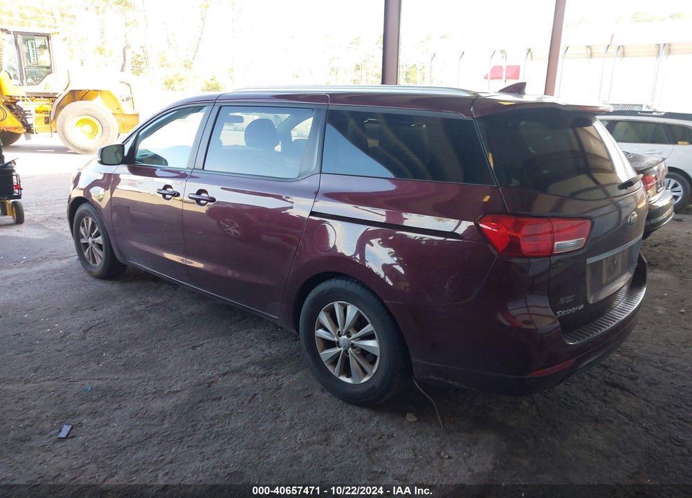 2017 KIA SEDONA LX VIN: KNDMB5C14H6237886