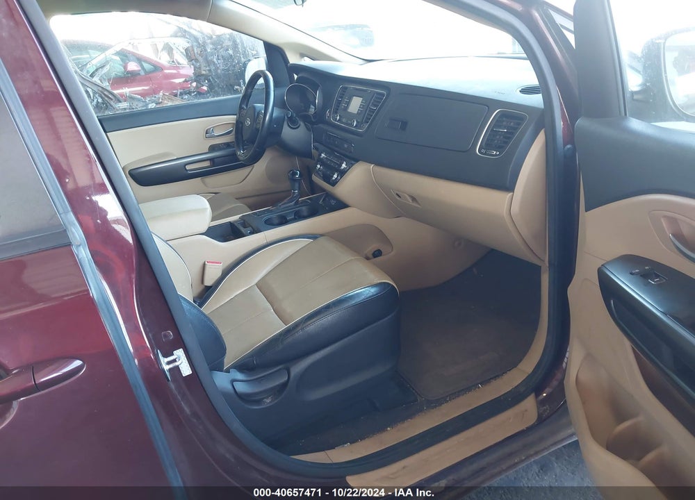 2017 KIA SEDONA LX VIN: KNDMB5C14H6237886