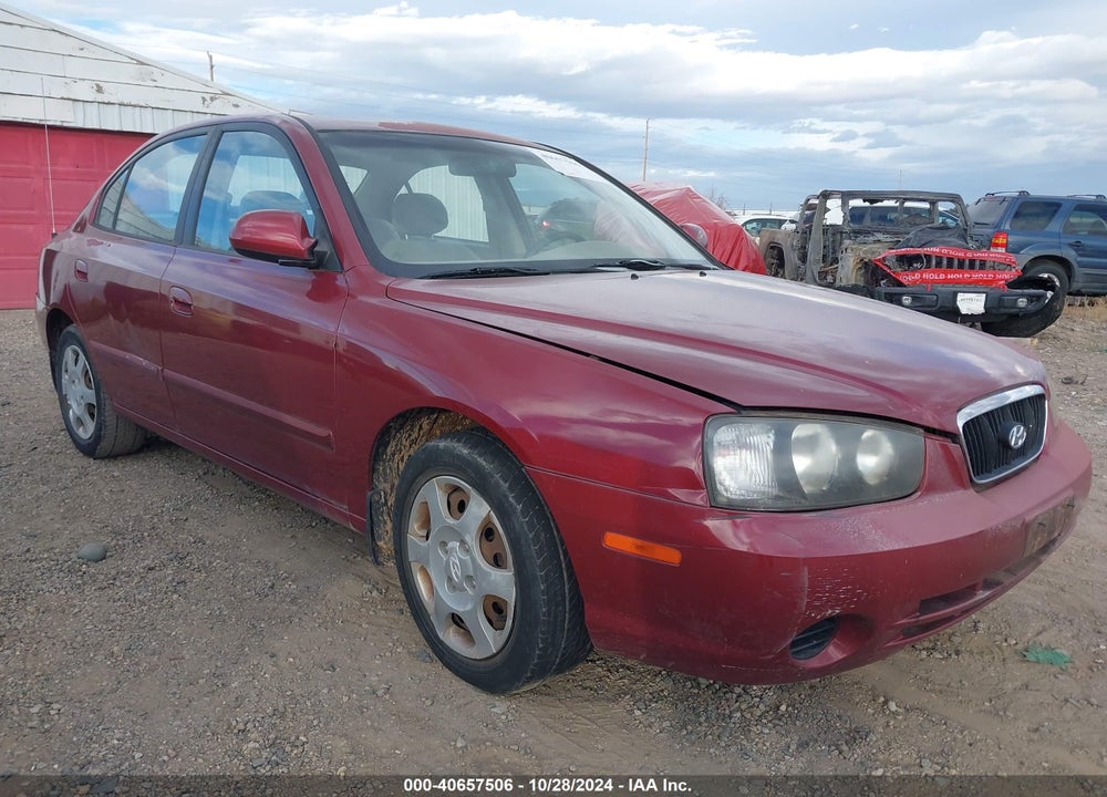 2003 HYUNDAI ELANTRA GLS/GT VIN: KMHDN45D43U492837