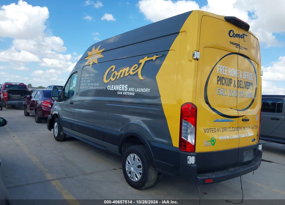 2022 FORD E-TRANSIT-350 CARGO VAN VIN: 1FTBW1XK0NKA54236