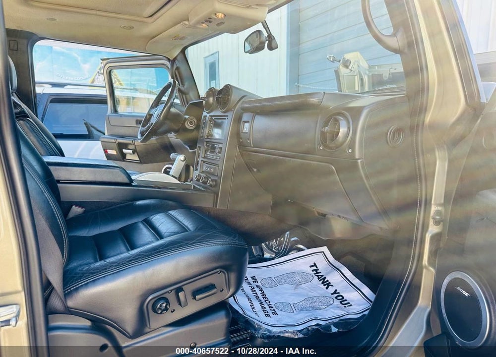 2005 HUMMER H2 SUT VIN: 5GRGN22U25H110535