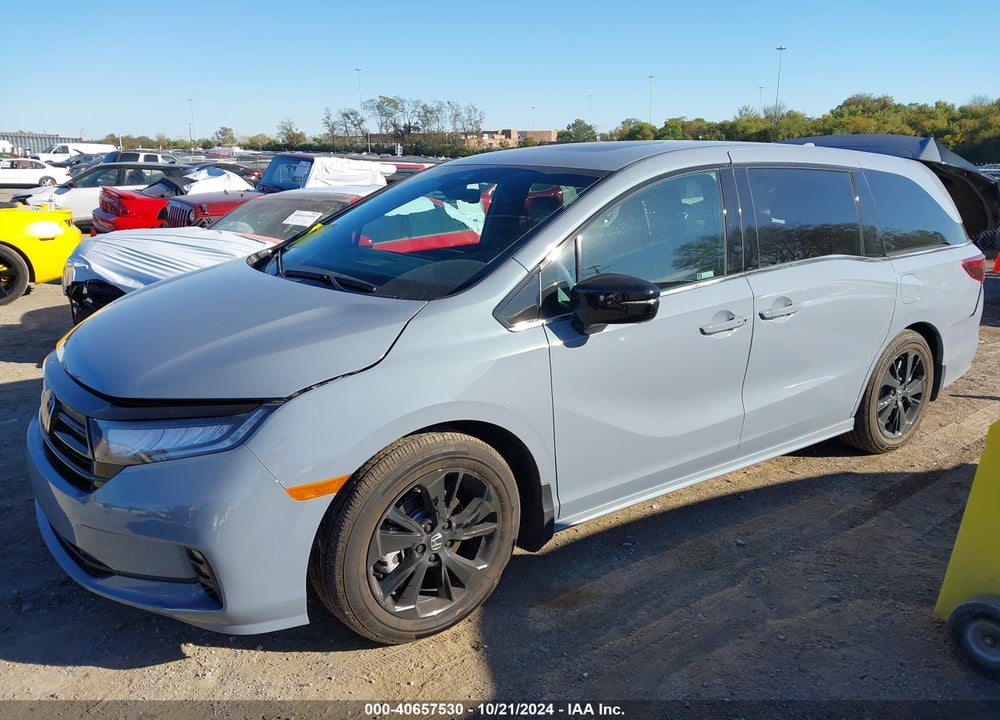2024 HONDA ODYSSEY SPORT VIN: 5FNRL6H72RB058497
