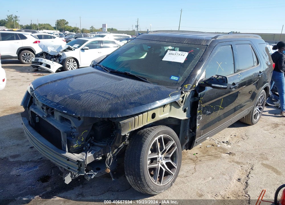 2017 FORD EXPLORER XLT VIN: 1FM5K7D80HGB90258