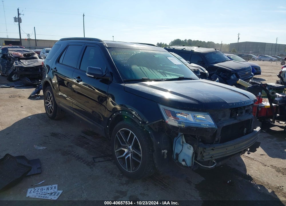 2017 FORD EXPLORER XLT VIN: 1FM5K7D80HGB90258