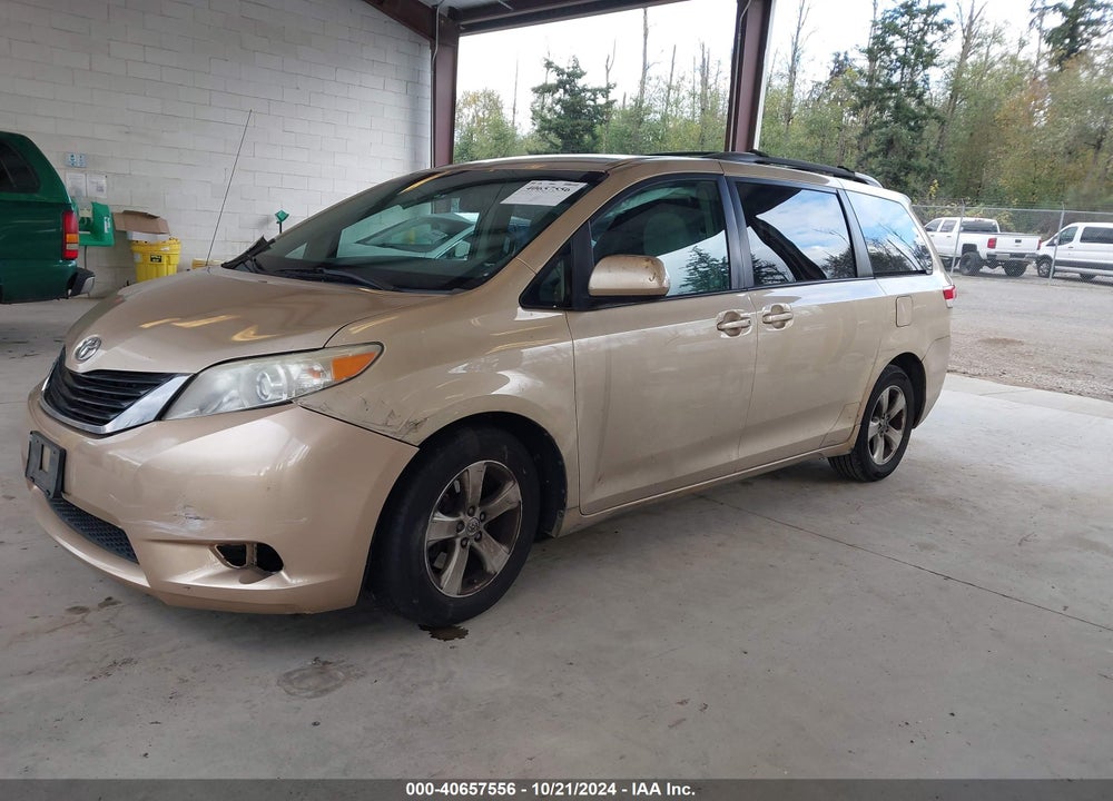 2011 TOYOTA SIENNA LE V6 VIN: 5TDKK3DC1BS126375