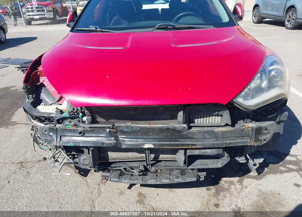 2013 HYUNDAI VELOSTER TURBO W/BLACK VIN: KMHTC6AE2DU114383