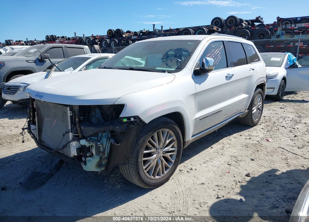 2017 JEEP GRAND CHEROKEE SUMMIT 4X4 VIN: 1C4RJFJT0HC723809