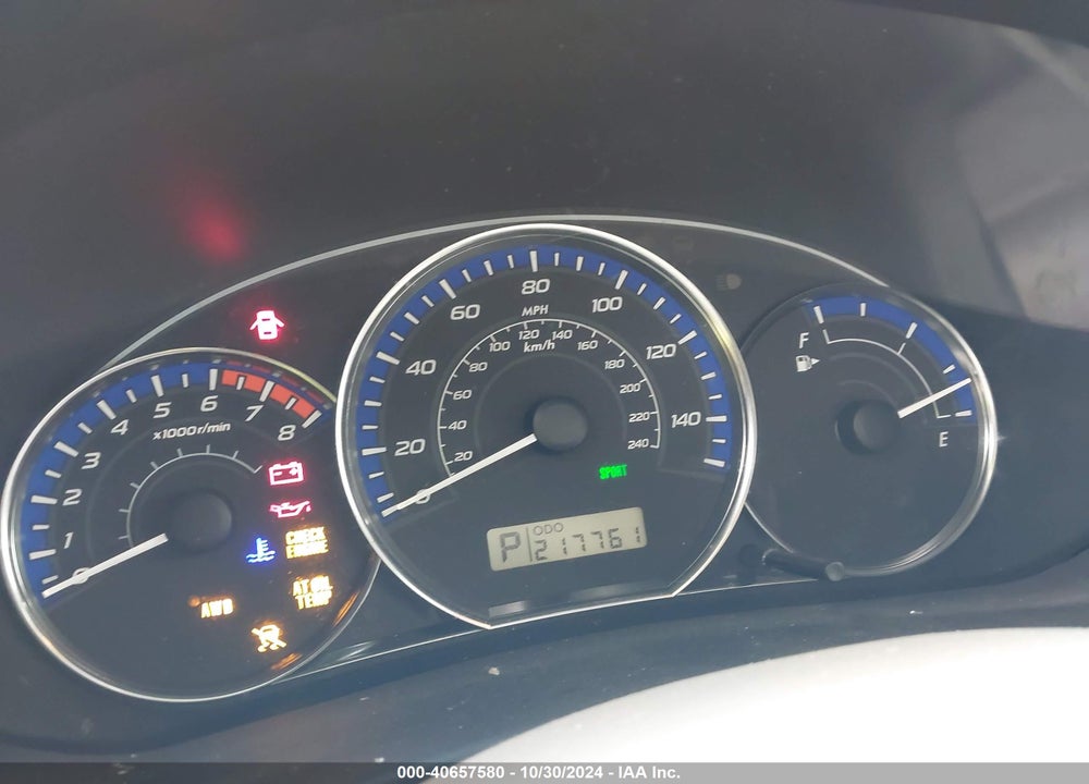 2010 SUBARU FORESTER 2.5X PREMIUM VIN: JF2SH6CC6AH723690