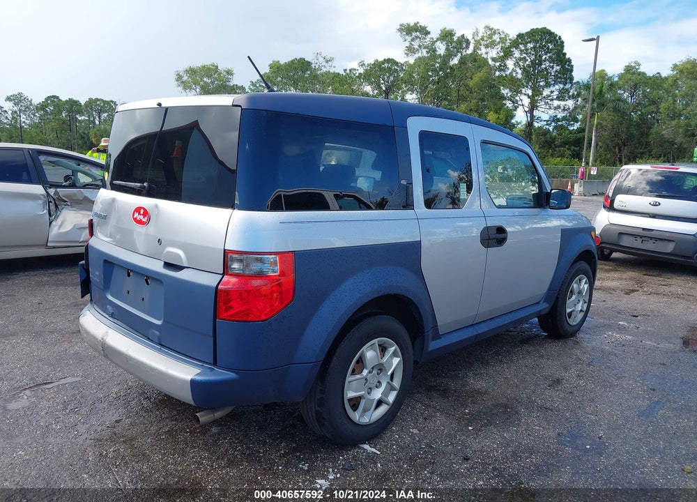 2006 HONDA ELEMENT LX VIN: 5J6YH28306L001916
