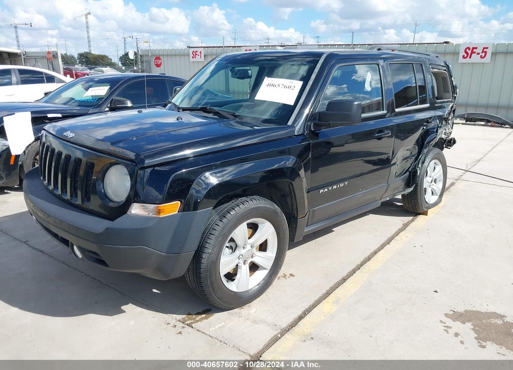 2014 JEEP PATRIOT LATITUDE VIN: 1C4NJPFAXED645136