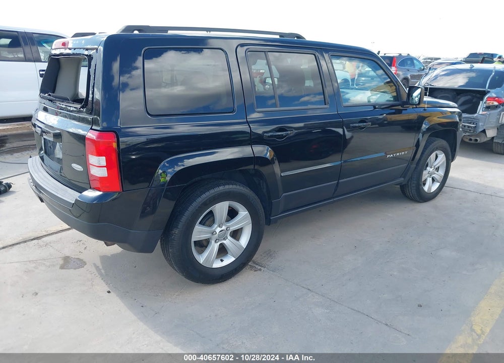 2014 JEEP PATRIOT LATITUDE VIN: 1C4NJPFAXED645136