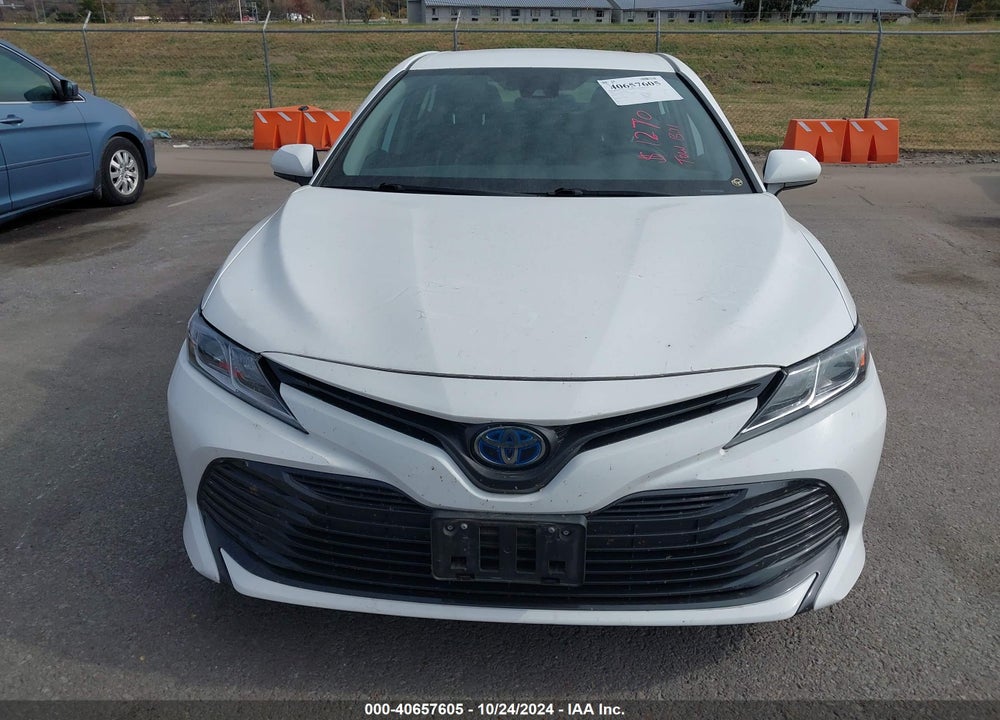 2020 TOYOTA CAMRY LE HYBRID VIN: 4T1C31AK5LU011157