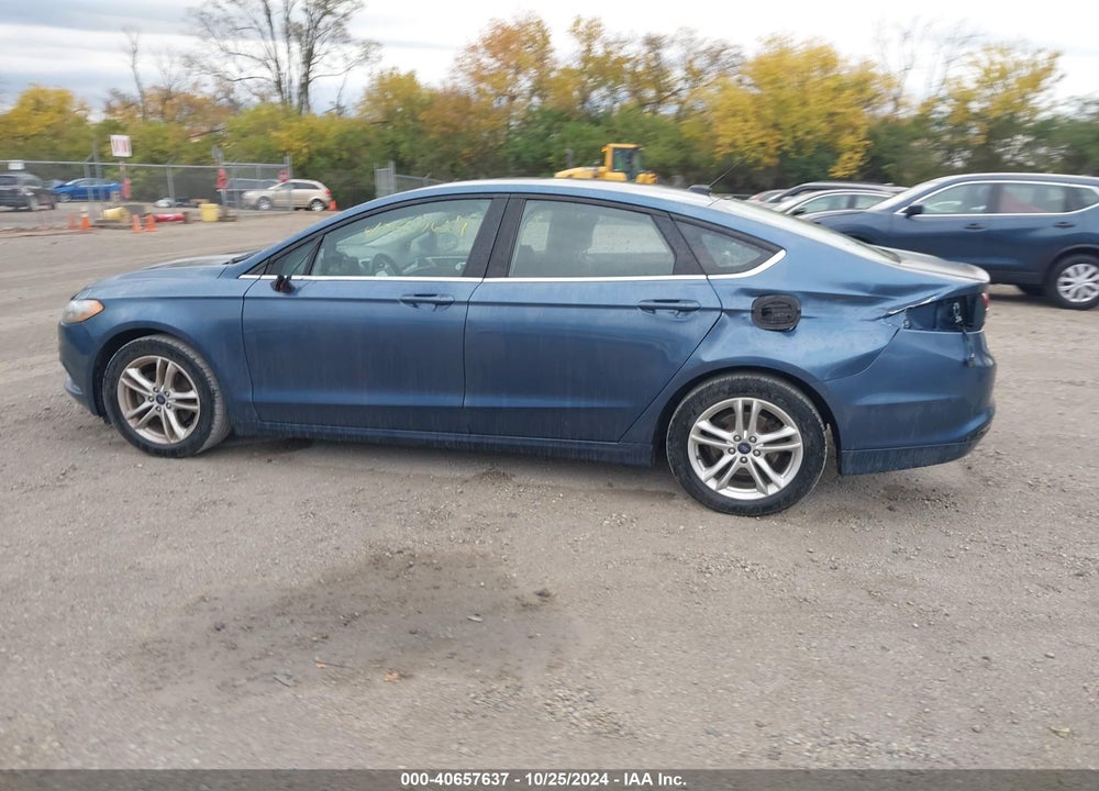 2018 FORD FUSION SE VIN: 3FA6P0HD7JR228517