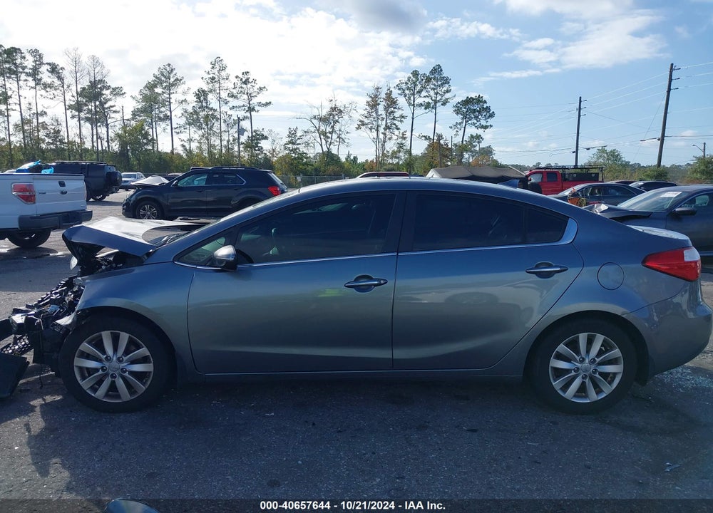 2015 KIA FORTE EX VIN: KNAFX4A80F5344714