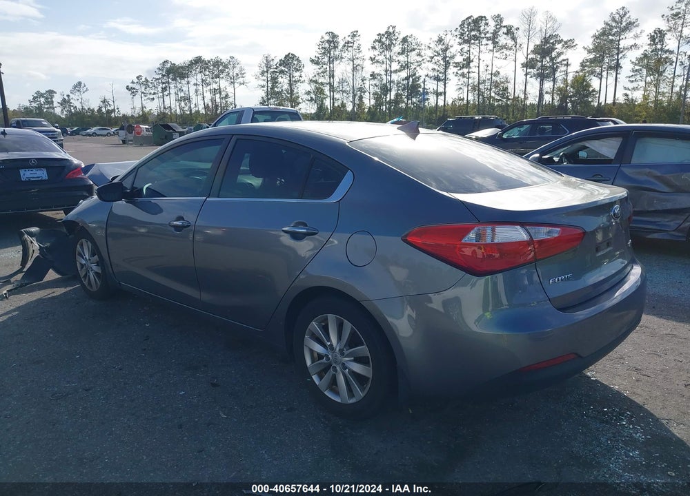 2015 KIA FORTE EX VIN: KNAFX4A80F5344714