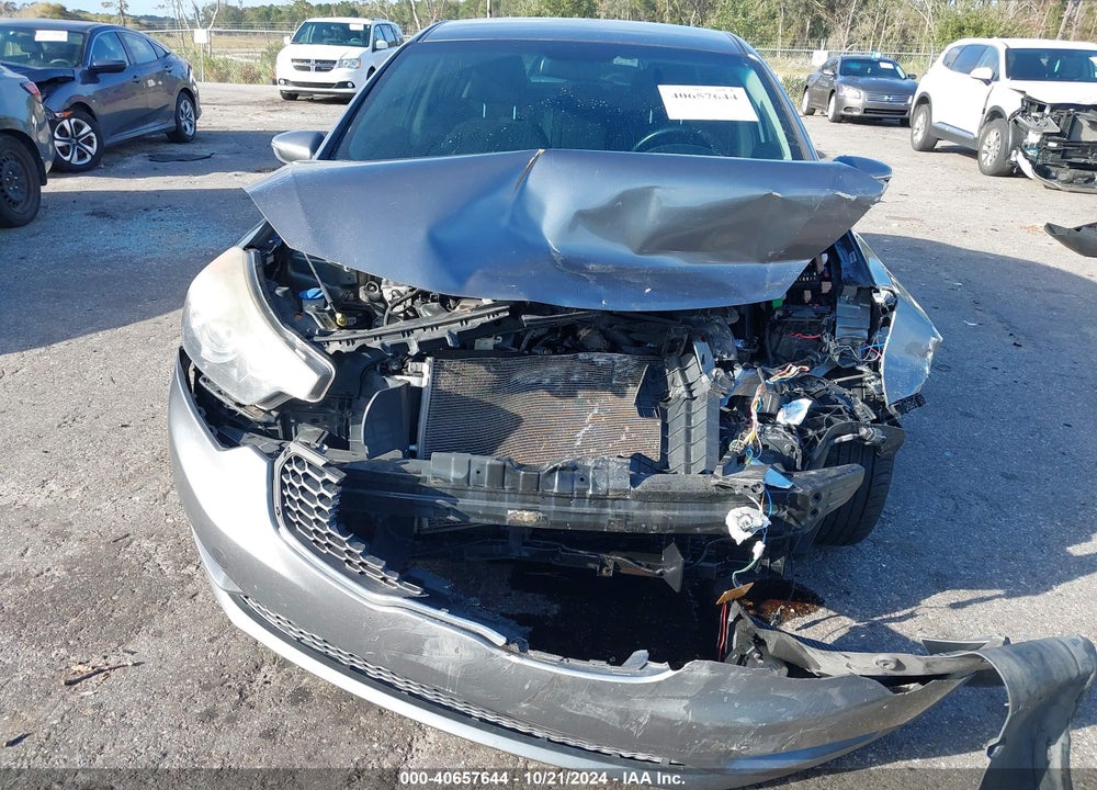 2015 KIA FORTE EX VIN: KNAFX4A80F5344714