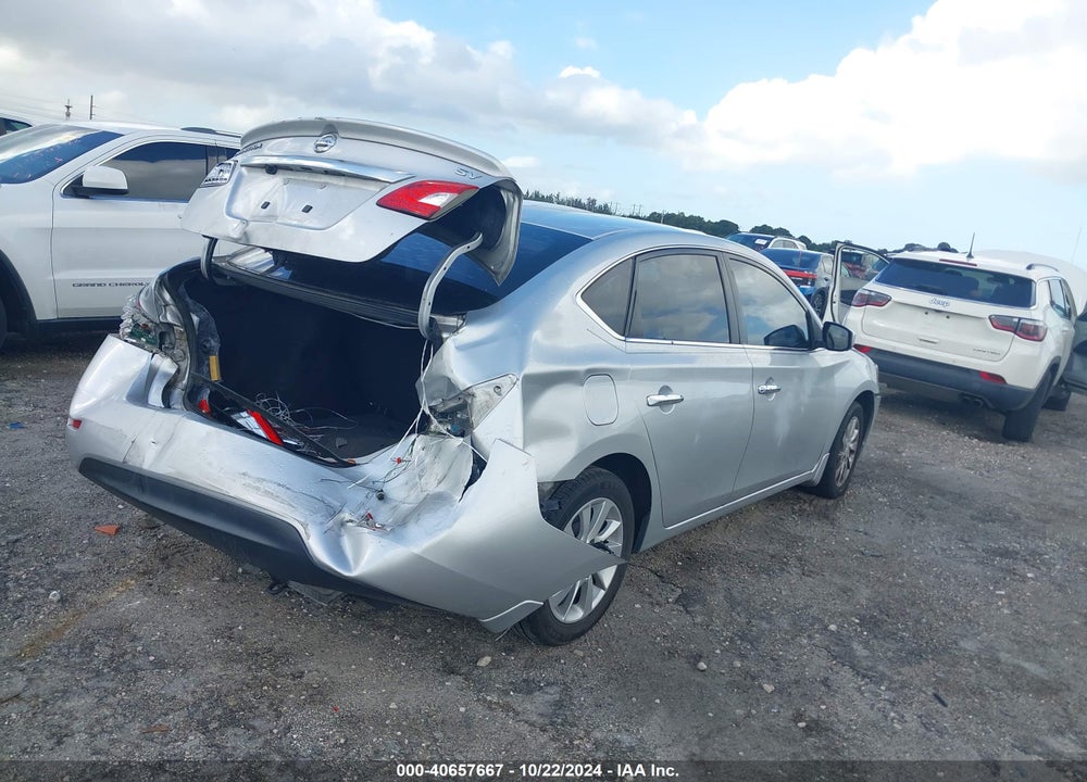 2015 NISSAN SENTRA SV VIN: 3N1AB7AP1FY232871
