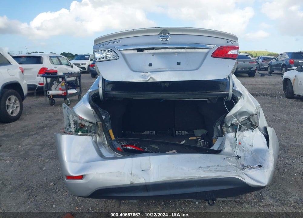 2015 NISSAN SENTRA SV VIN: 3N1AB7AP1FY232871