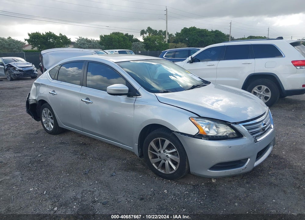 2015 NISSAN SENTRA SV VIN: 3N1AB7AP1FY232871