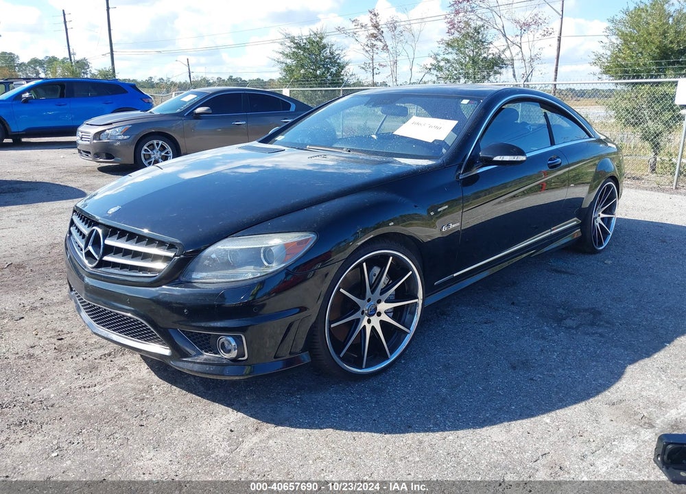 2008 MERCEDES-BENZ CL 63 AMG VIN: WDDEJ77X18A011566