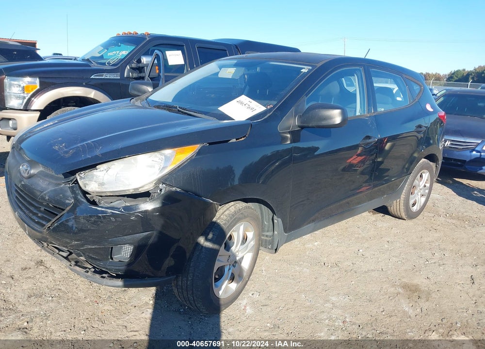 2010 HYUNDAI TUCSON GLS VIN: KM8JT3AC4AU077031