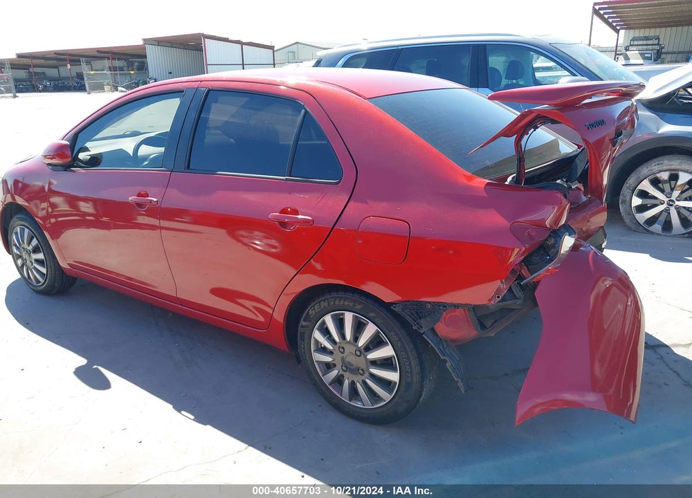 2011 TOYOTA YARIS VIN: JTDBT4K31B4081116