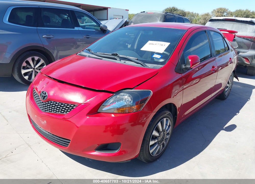2011 TOYOTA YARIS VIN: JTDBT4K31B4081116