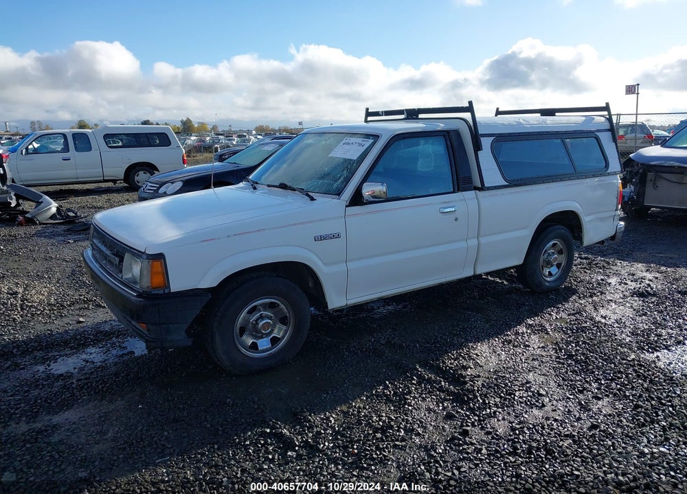 1990 MAZDA B2200 SHORT BED VIN: JM2UF1132L0856950