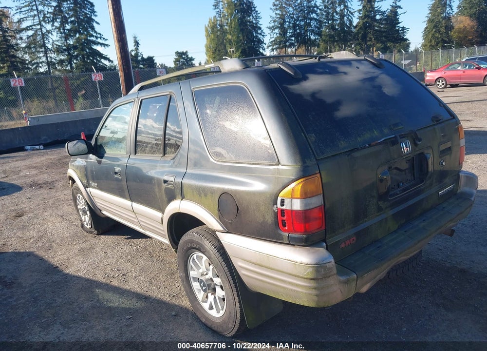 2000 HONDA PASSPORT EX/LX VIN: 4S6DM58W8Y4418616