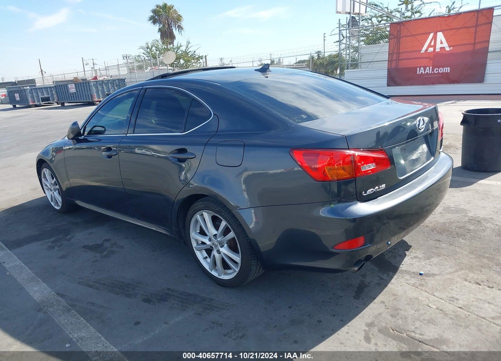 2007 LEXUS IS 250 VIN: JTHBK262375028197