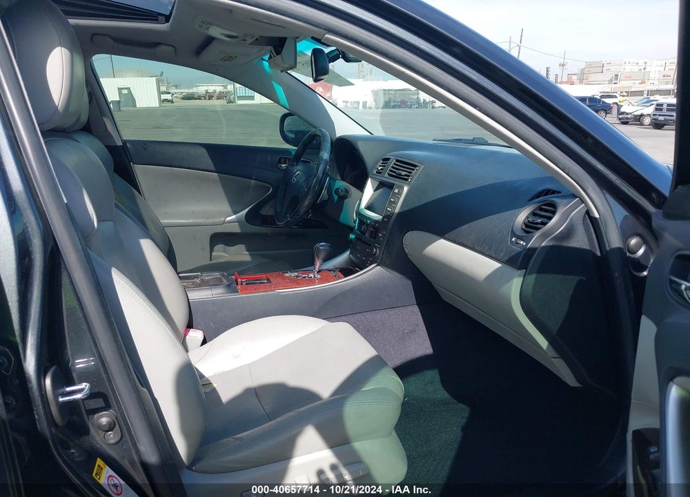 2007 LEXUS IS 250 VIN: JTHBK262375028197